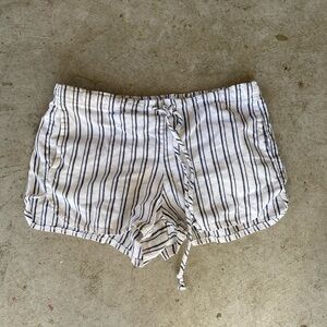 Striped brandy Melville short shorts